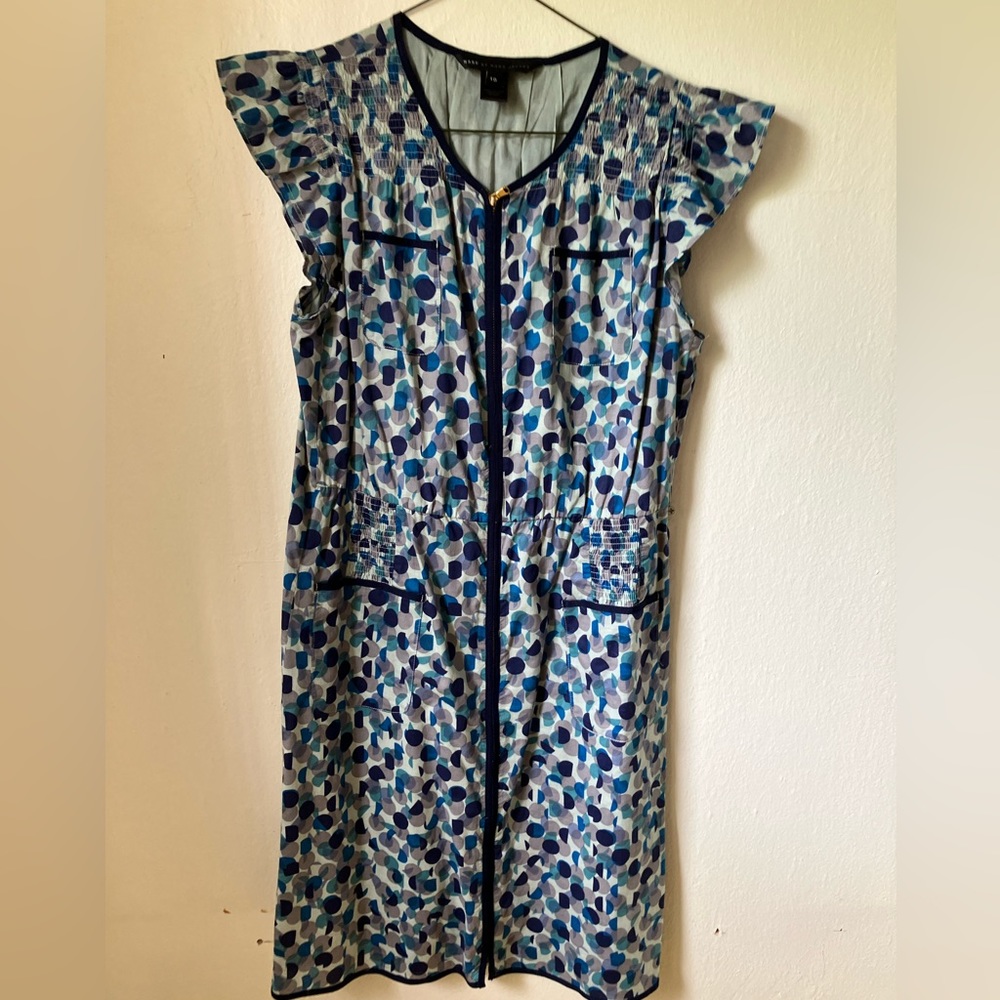 Marc by Marc Jacobs Printed, Cotton Mini Dress